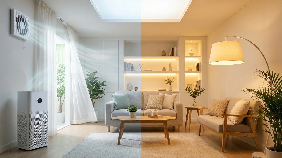 房間無窗化解怎麼做？先通風再補光住起來更舒適