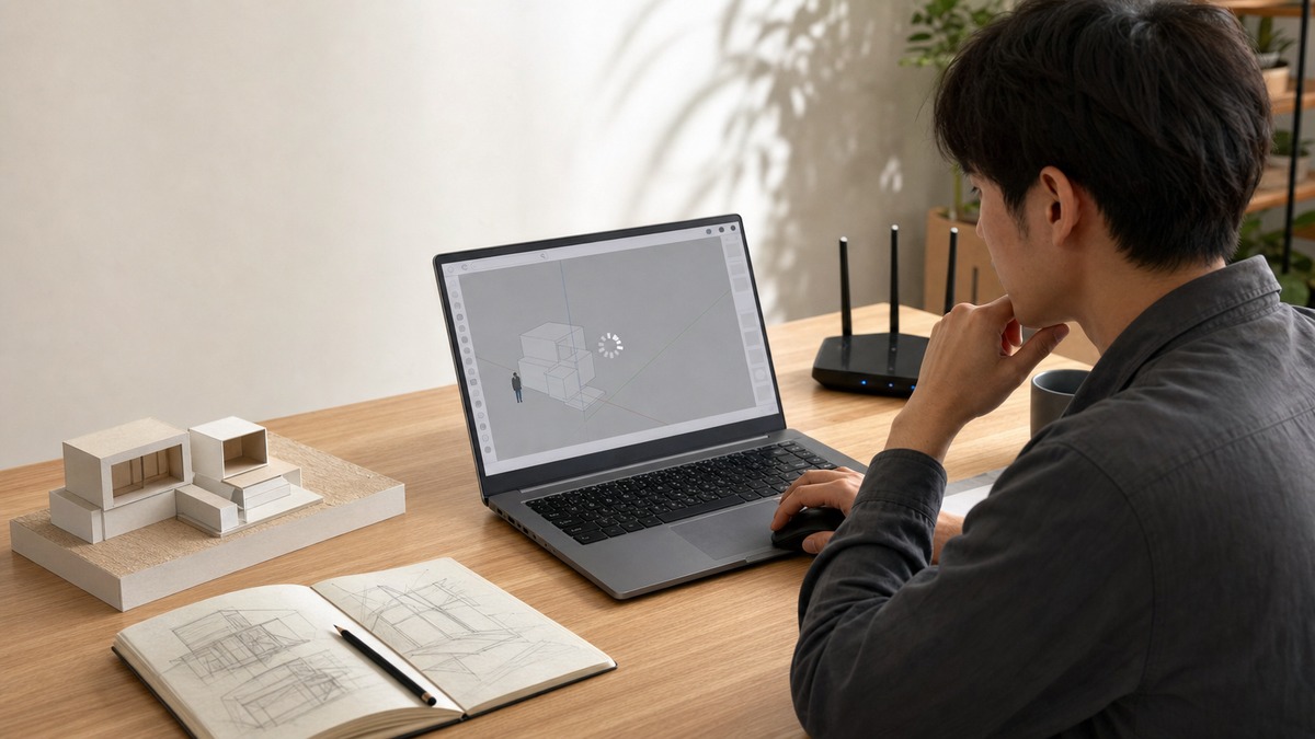 SketchUp 網頁版登入怎麼做？線上登入步驟與空白畫面排除一次看懂